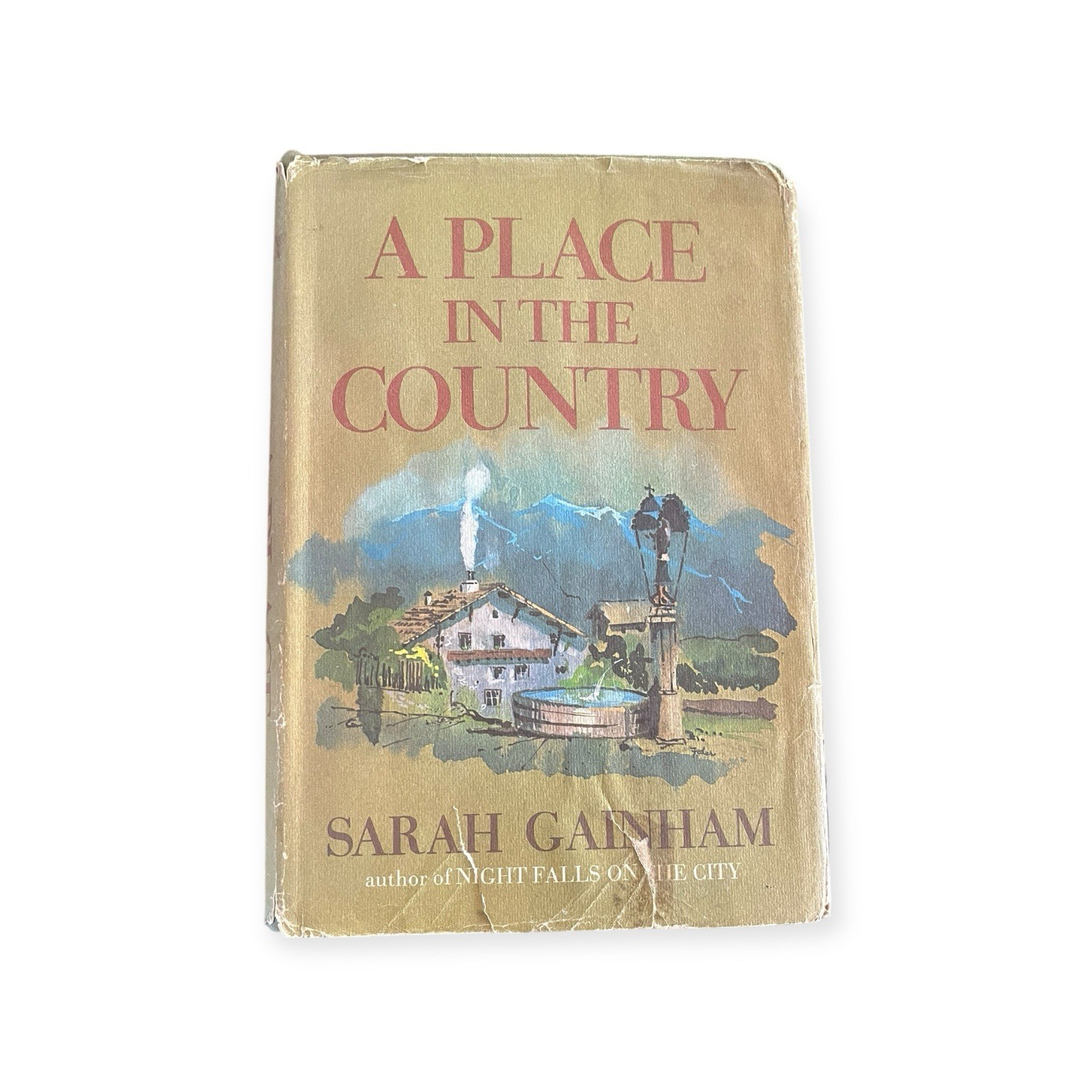 A PLACE IN THE COUNTRY Sarah Gainham 1969 HCDJ Ex Lib Holt Rinehart Winston Vtg