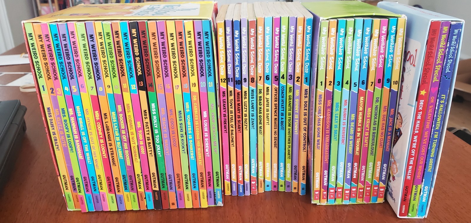 My Weird School – Dan Gutman – COMPLETE- 46 books no duplicates! Kid’s books lot