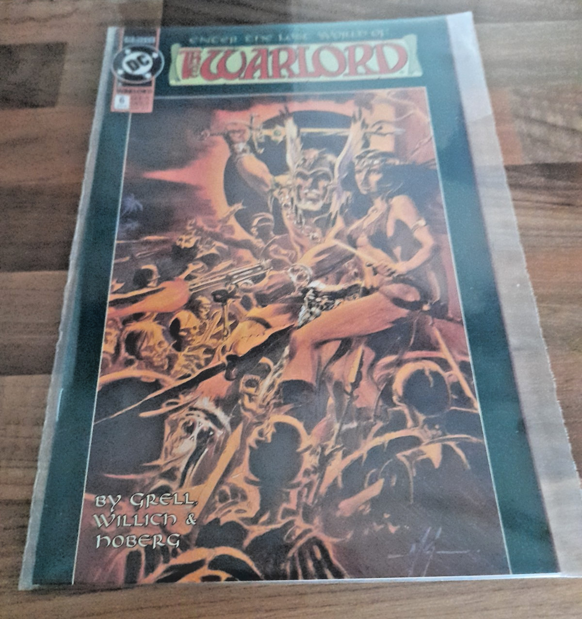 Enter the Lost World of The Warlord Miniseries DC Comics Issues 1-6 Mike Grell