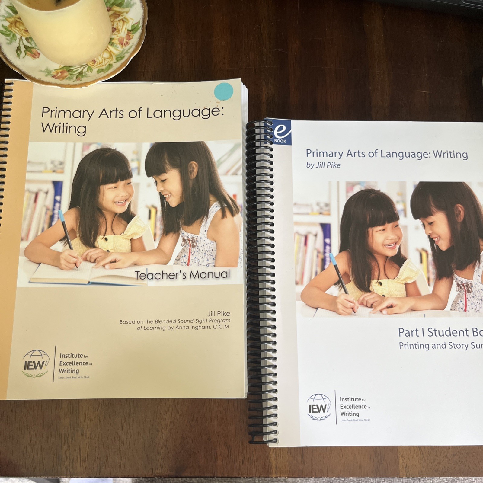 IEW Primary Arts of Language: Writing Teacher Manual + part 1 2 & 3 student book