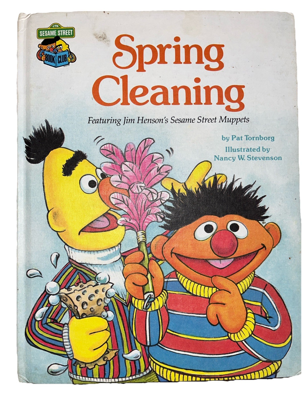 Sesame Street Book Club 80’s Vintage Lot of 8 Bert Ernie Oscar Big Bird Muppets