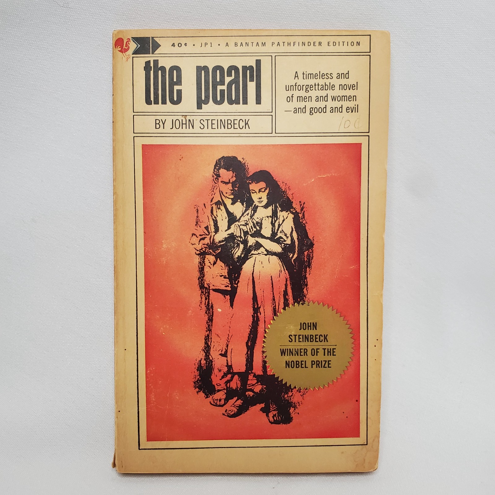 The Pearl by John Steinbeck 1963 Vintage Paperback Bantam Pathfinder Edition