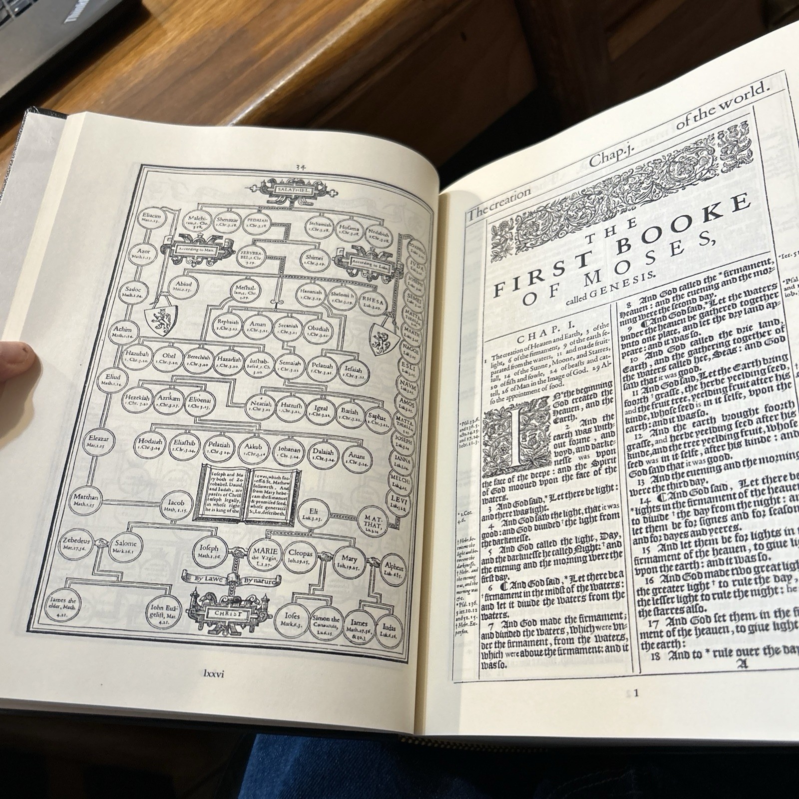 1611 King James Bible – Regular Facsimile Edition Imitation Leather Hardcover