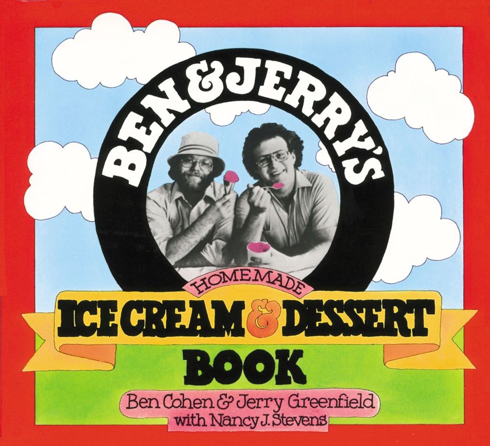 Ben & Jerry’s Homemade Ice Cream & Dessert Book .. NEW
