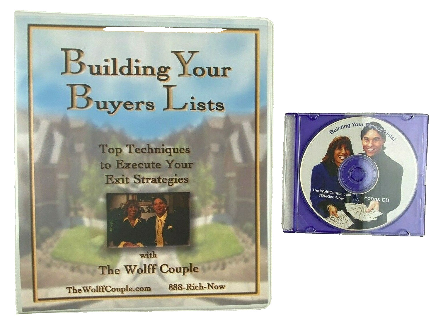 The Wolff Couple Building Your Buyer’s List Real Estate Manual Forms CD $497 B35