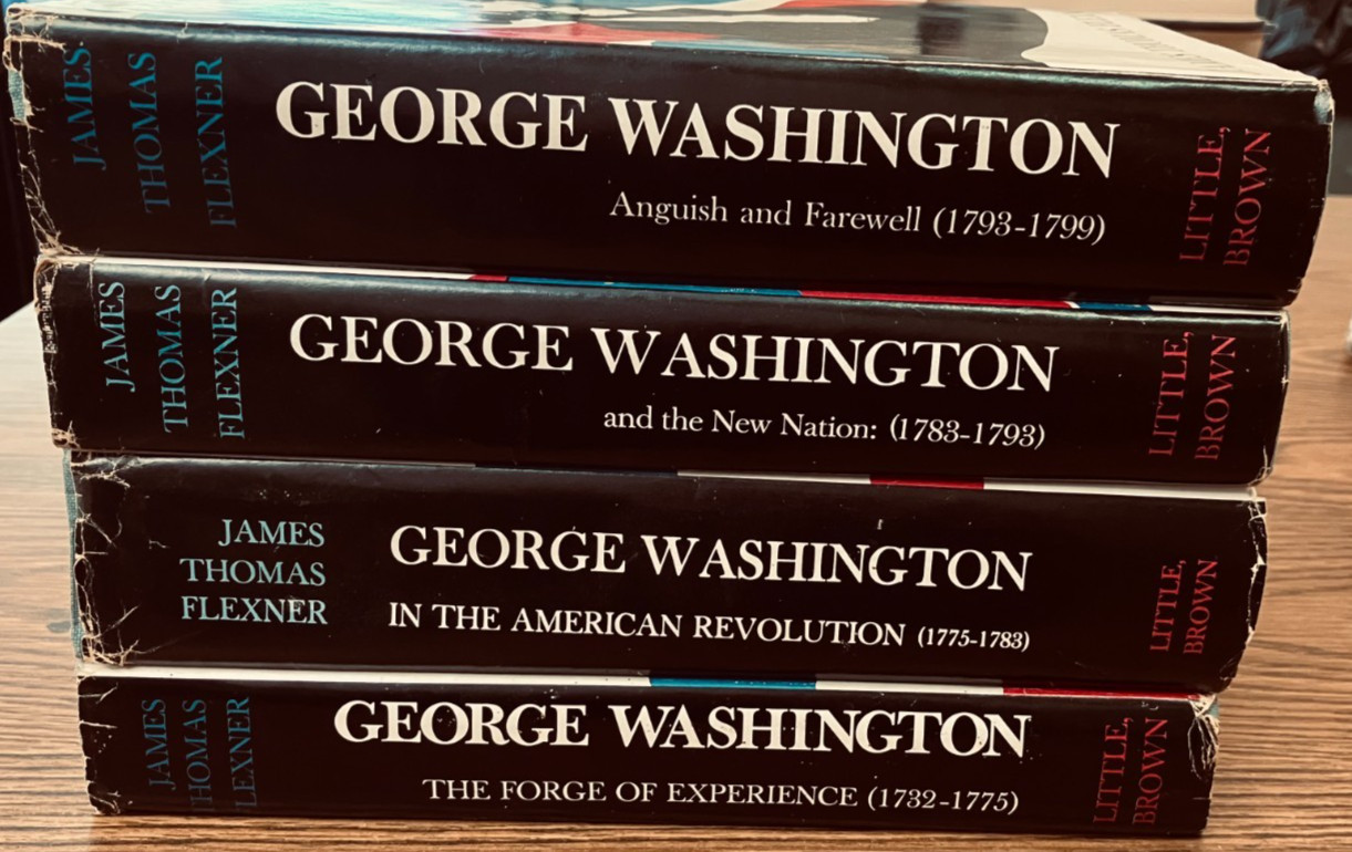George Washington PRESIDENTIAL BIOGRAPHY 4 Vol Complete Set HCDJ, Flexner