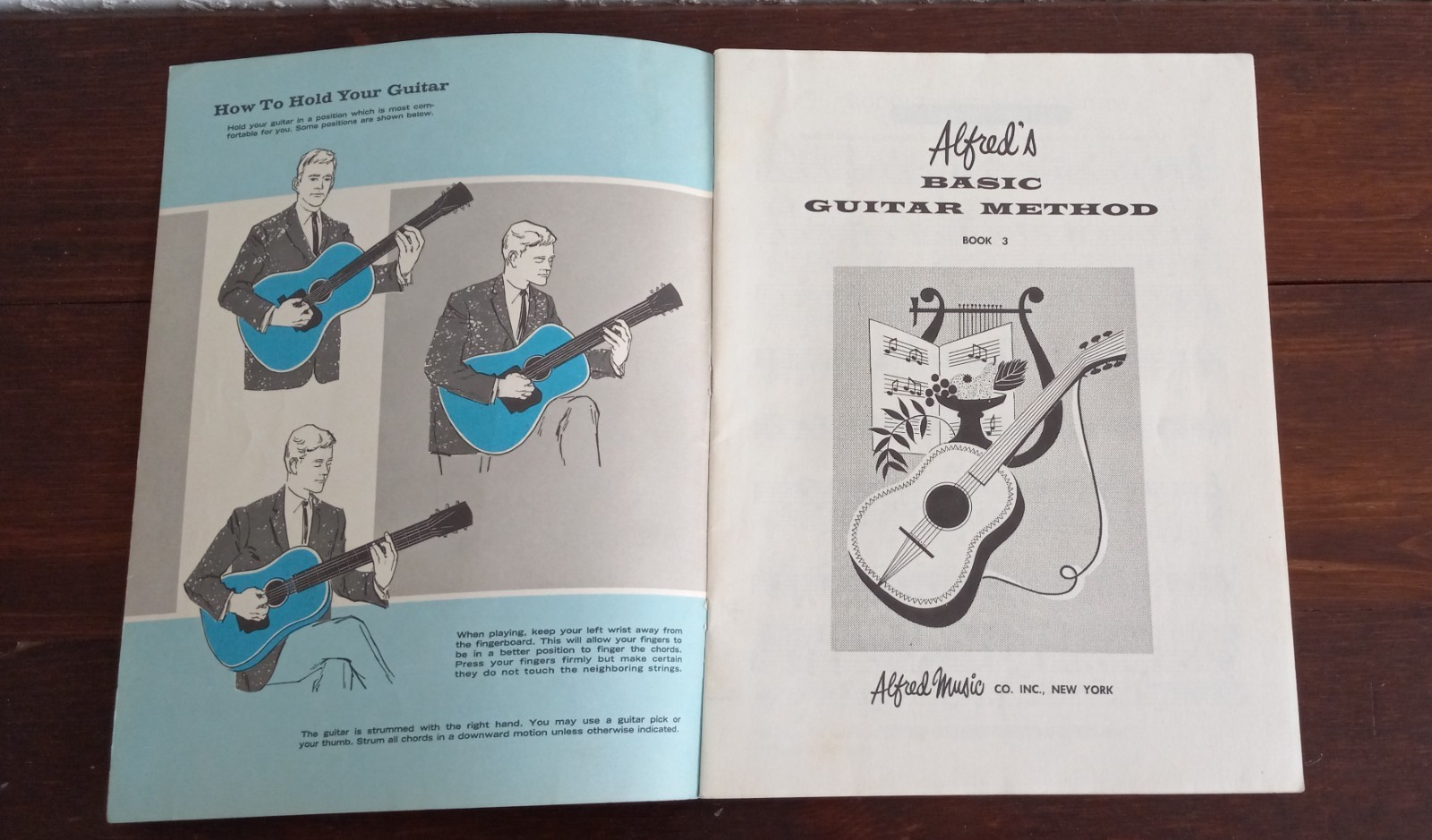 Vintage 1957 Alfred’s Basic GUITAR Method #3 48 Pages