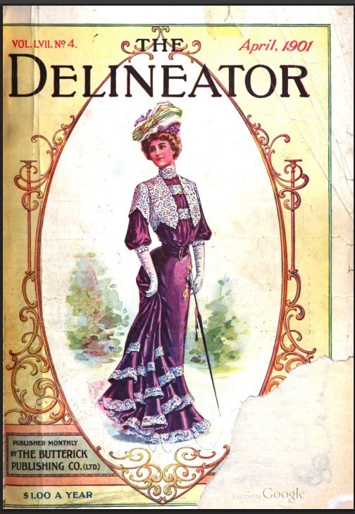 THE DELINEATOR 1900S 110 Unique Issues In PDF Format On USB Flash Drive