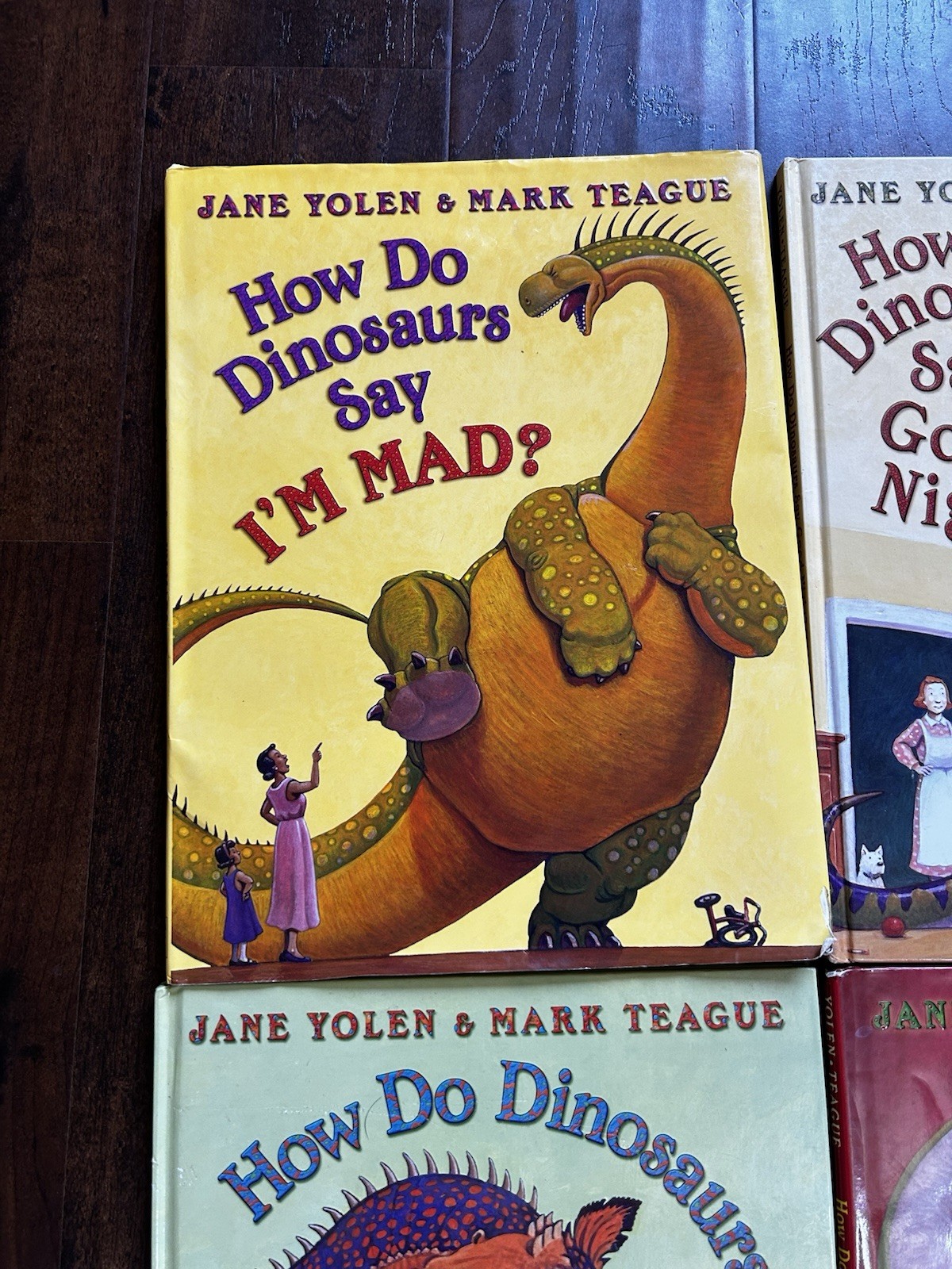 Jane Yolen & Mark Teague How Do Dinosaurs Hardcover Illustrated Ages 4-8