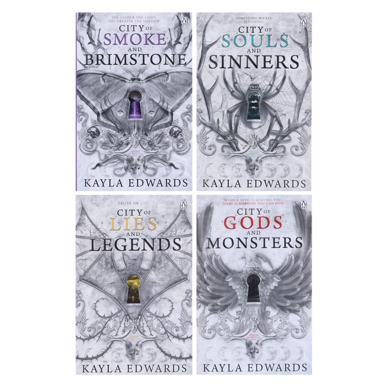 House of Devils Series by Kayla Edwards 4 Books Set – Fic – PB