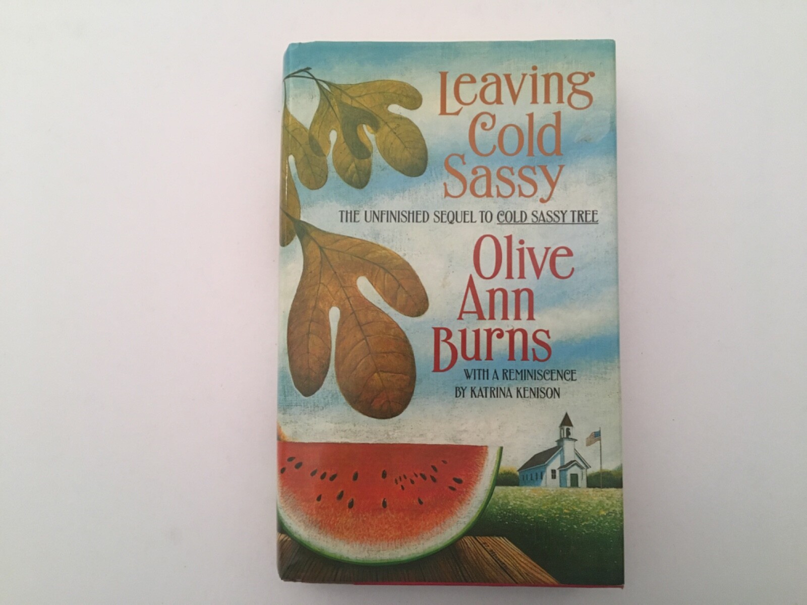 Olive Ann Burns, Leaving Cold Sassy. First Edition Book in Dust Jacket, 1992. 