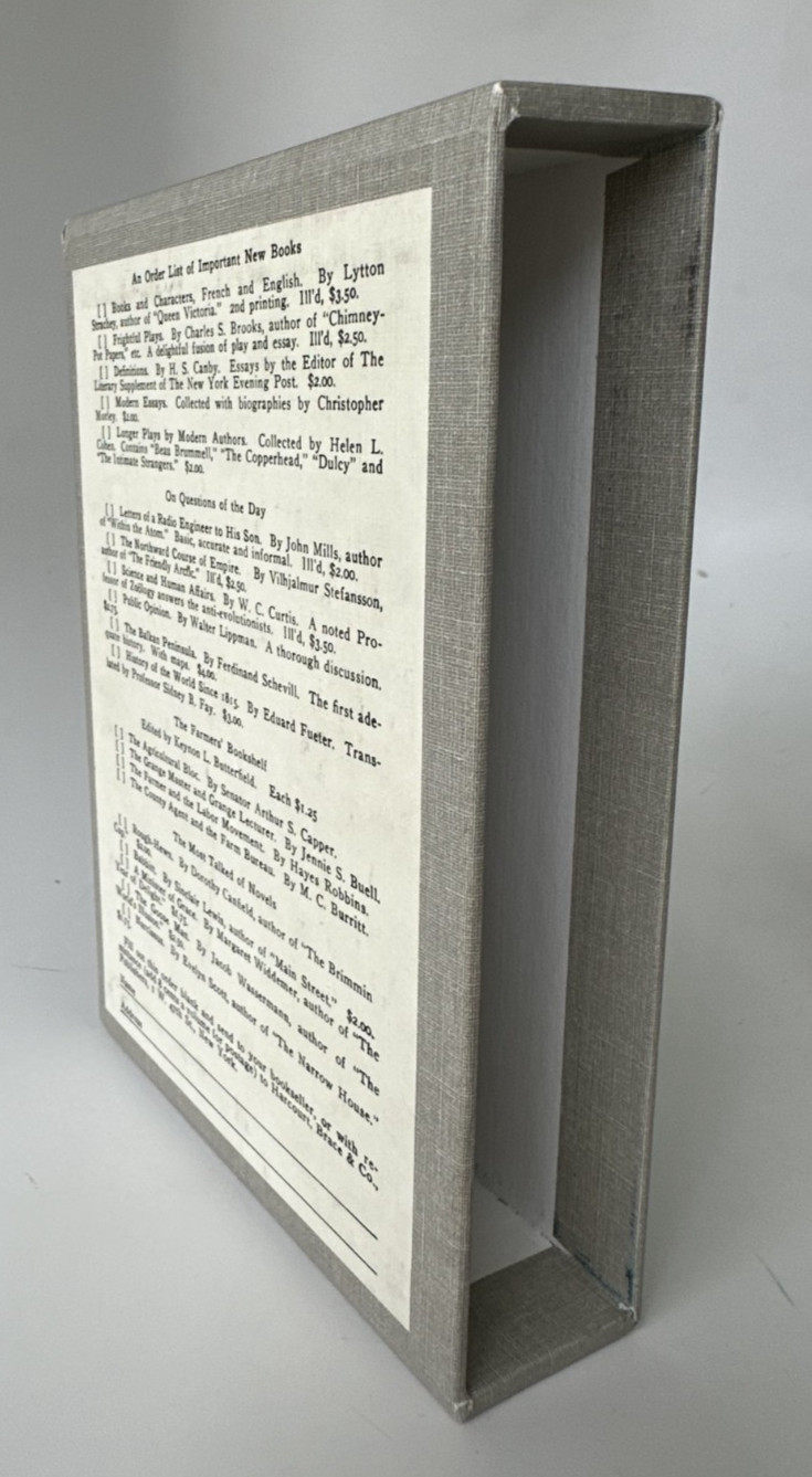 Babbitt SINCLAIR LEWIS First Edition Library FEL Facsimile Slipcase HCDJ