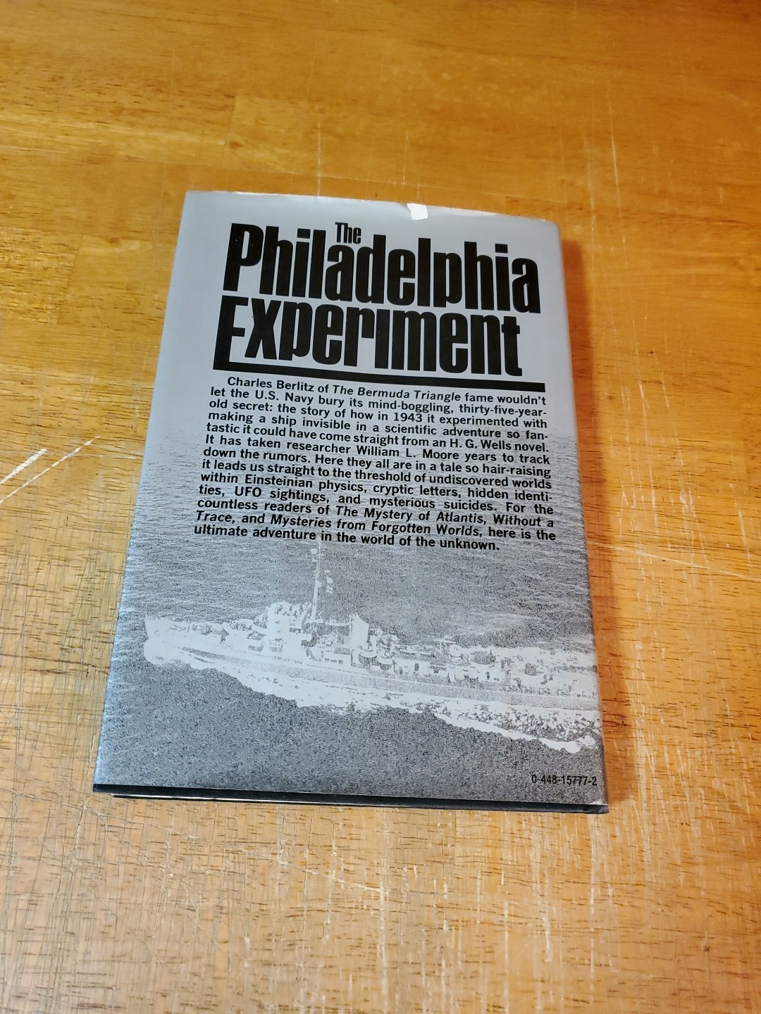 Philadelphia Experiment Signed by William L Moore 1979 Hardcover Book