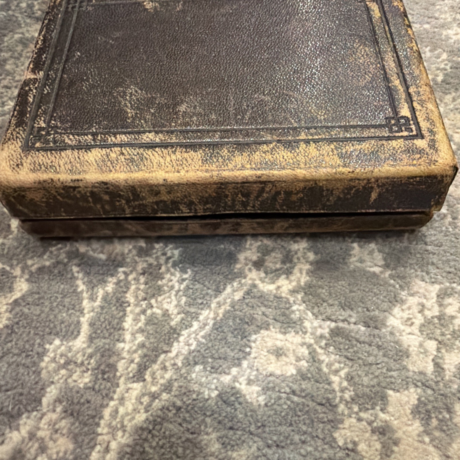 The Holy Bible 1881 New York American Bible Society Original Tongues.