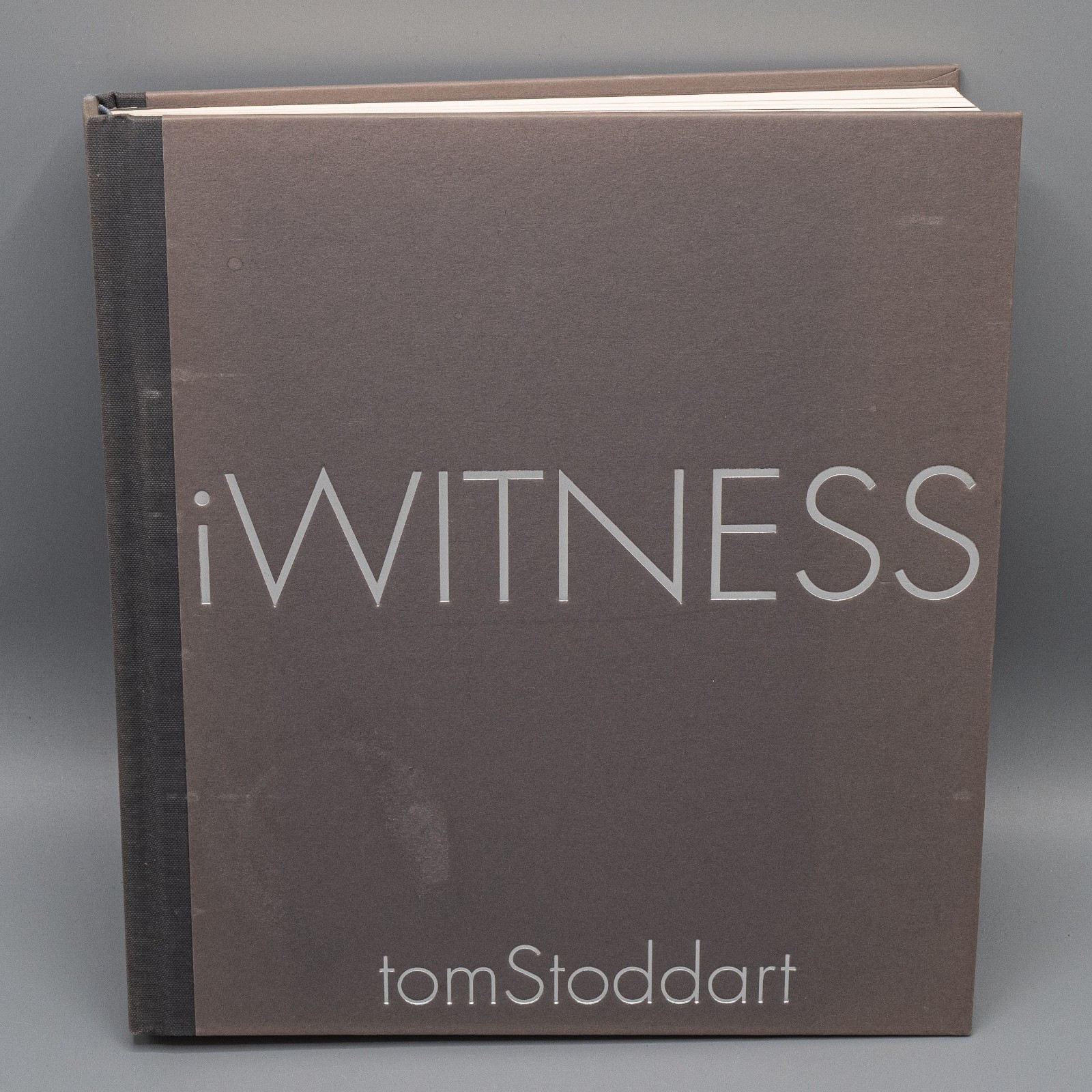 iWitness by Tom Stoddart (2004, Hardcover) *Signed*