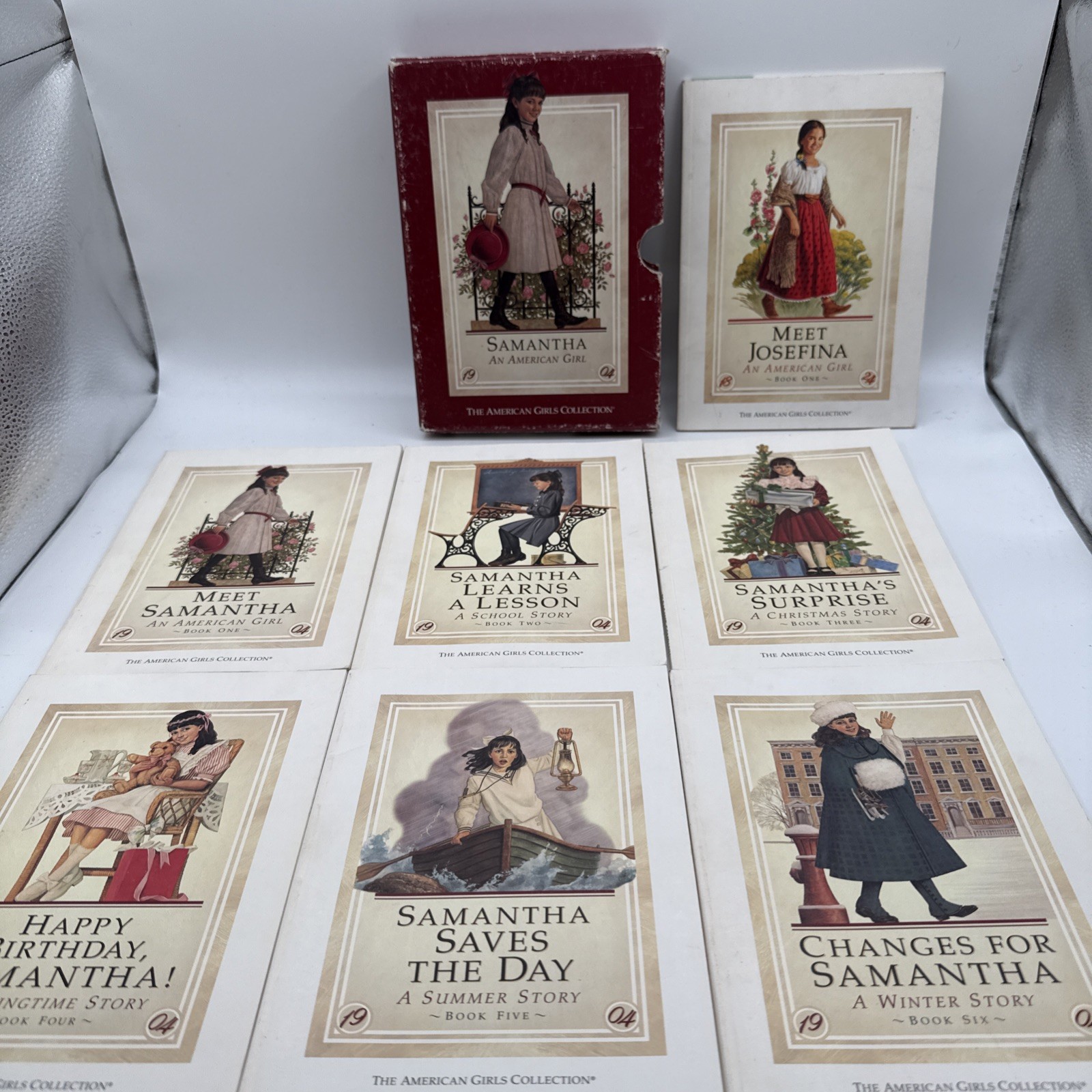 American Girl Samantha’s 6-Book Complete Boxed Set 1 2 3 4 5 6 PB & Josefina