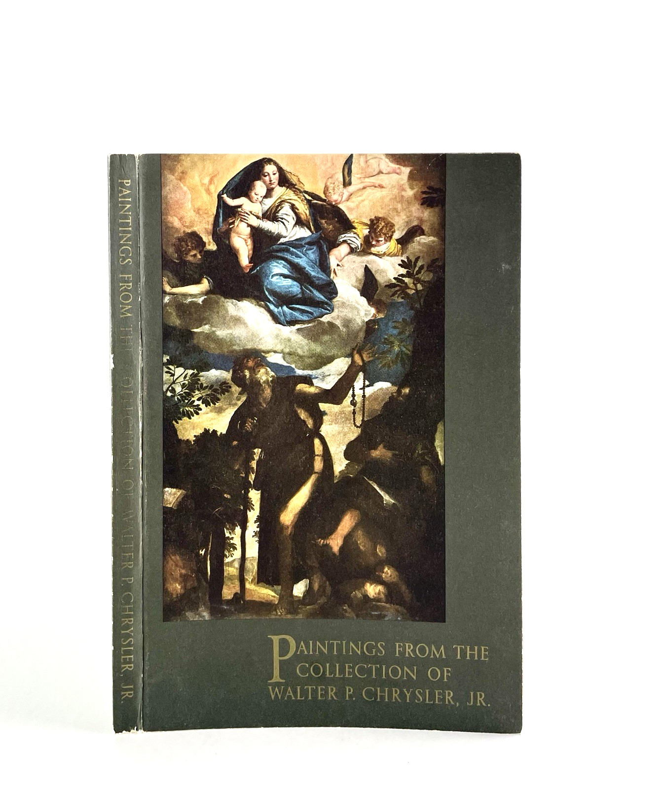VTG 1956 Paintings From the Collection of Walter P. Chrysler Jr. 1st Edition PB
