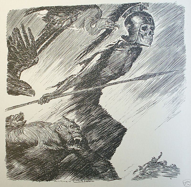 1917 SONGS OF A CAMPAIGN 16 full page plates by NORMAN LINDSAY, FREE EXPRESS W/W