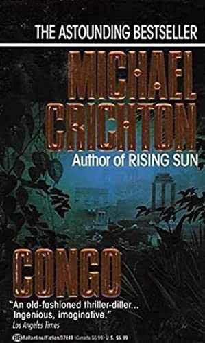 Congo – Paperback, by Crichton Michael – Very Good