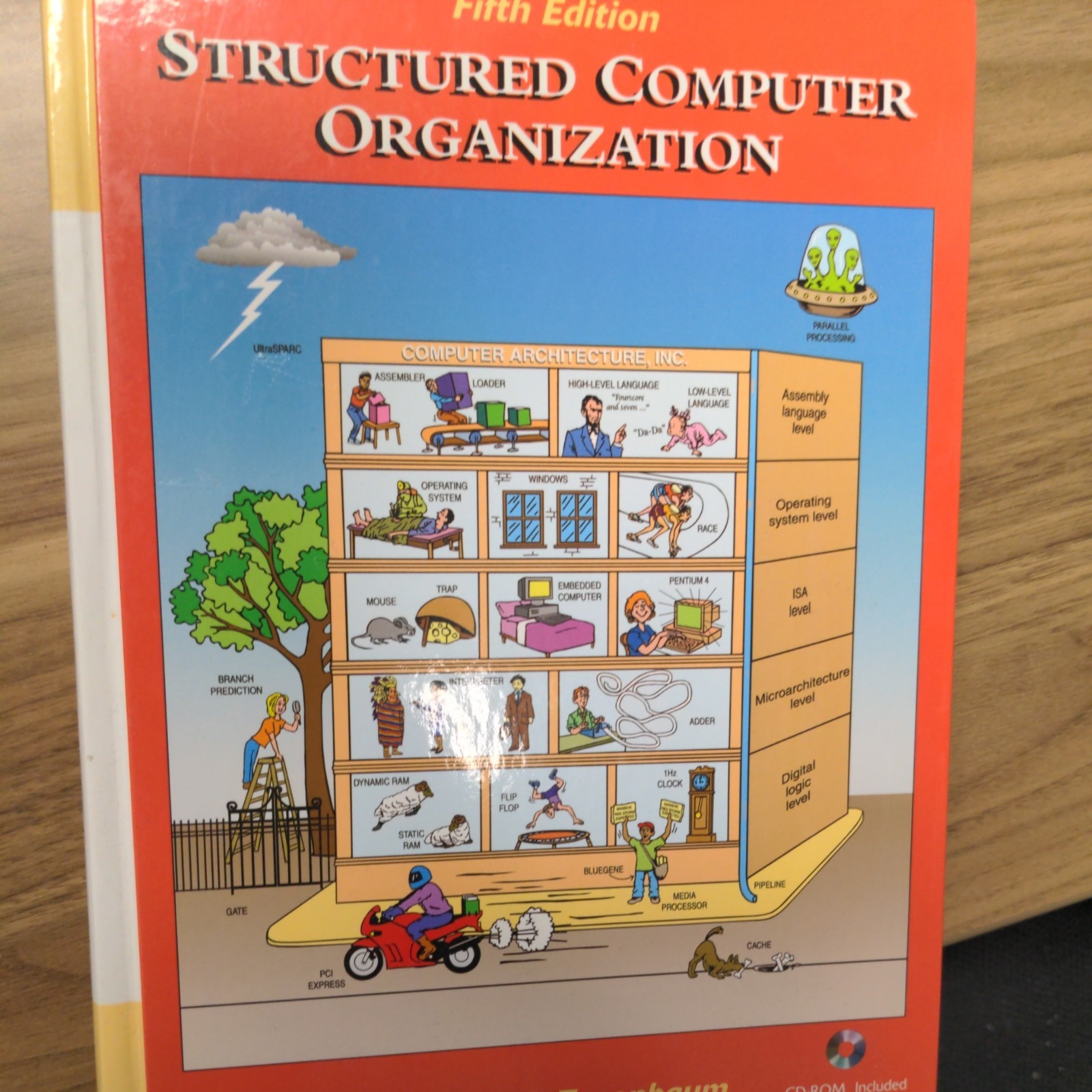 Structured Computer Organization by Andrew S. Tanenbaum (2005, Hardcover)