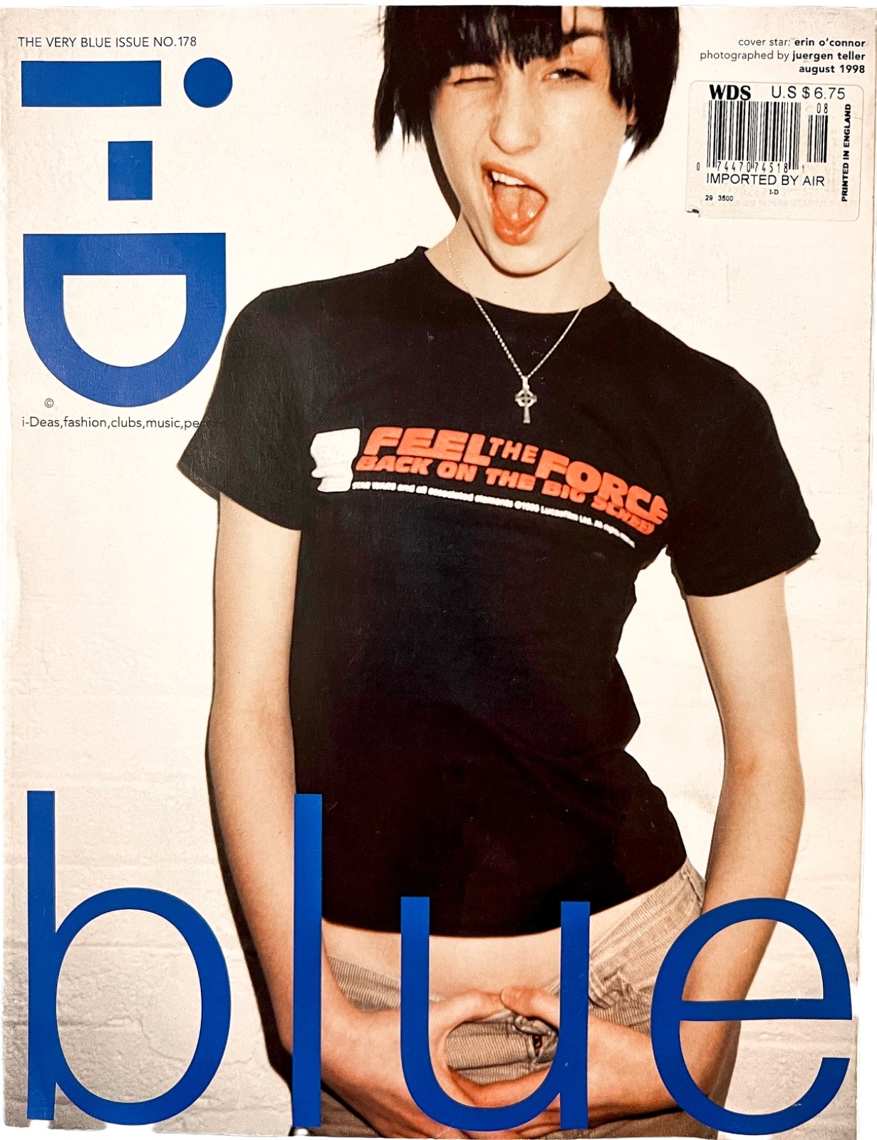 ID i-D magazine 1998 August 178 – Erin O’Connor CHLOE SEVIGNY
