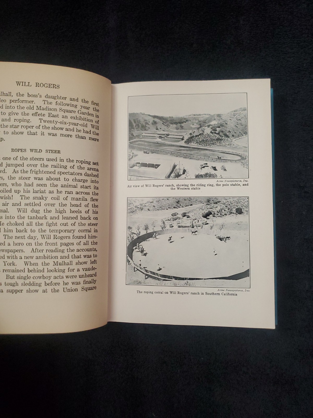 Vintage 1935 Will Rogers – Ambassador of Good Will by P.J. O’Brien
