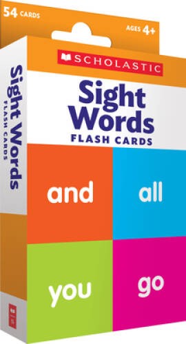 Flash Cards: Sight Words – Cards By Scholastic Teacher Resources – GOOD