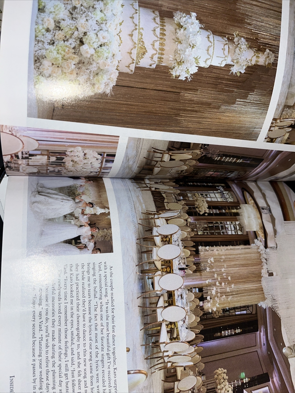 INSIDE WEDDINGS MAGAZINE ,SPRING 2022 ,670 + IDEAS FOR YOUR DREAM WEDDING E-23