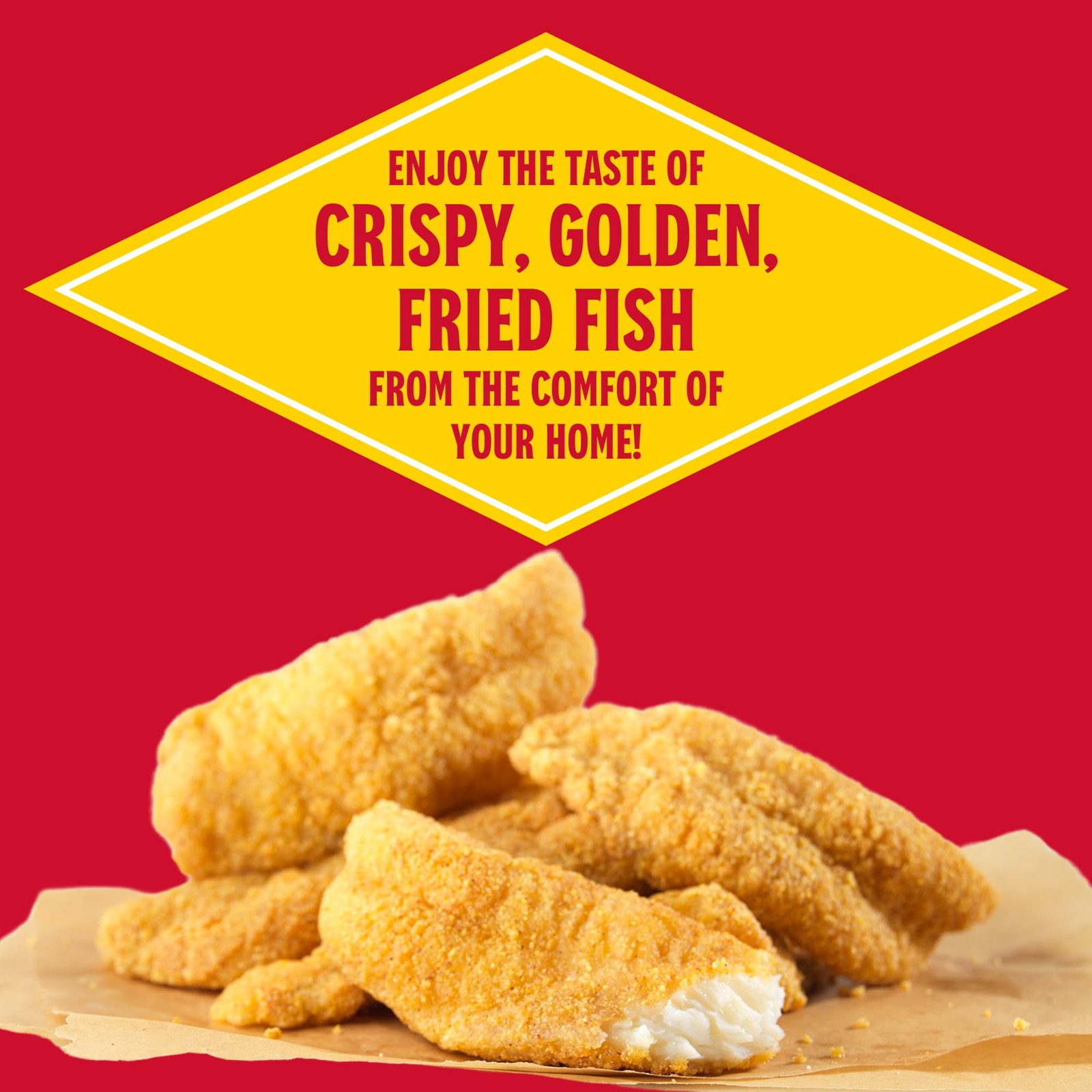 Louisiana Fish Fry Seasoned Fish Fry Seafood Breading Mix 10 oz. Pack of 1 S…