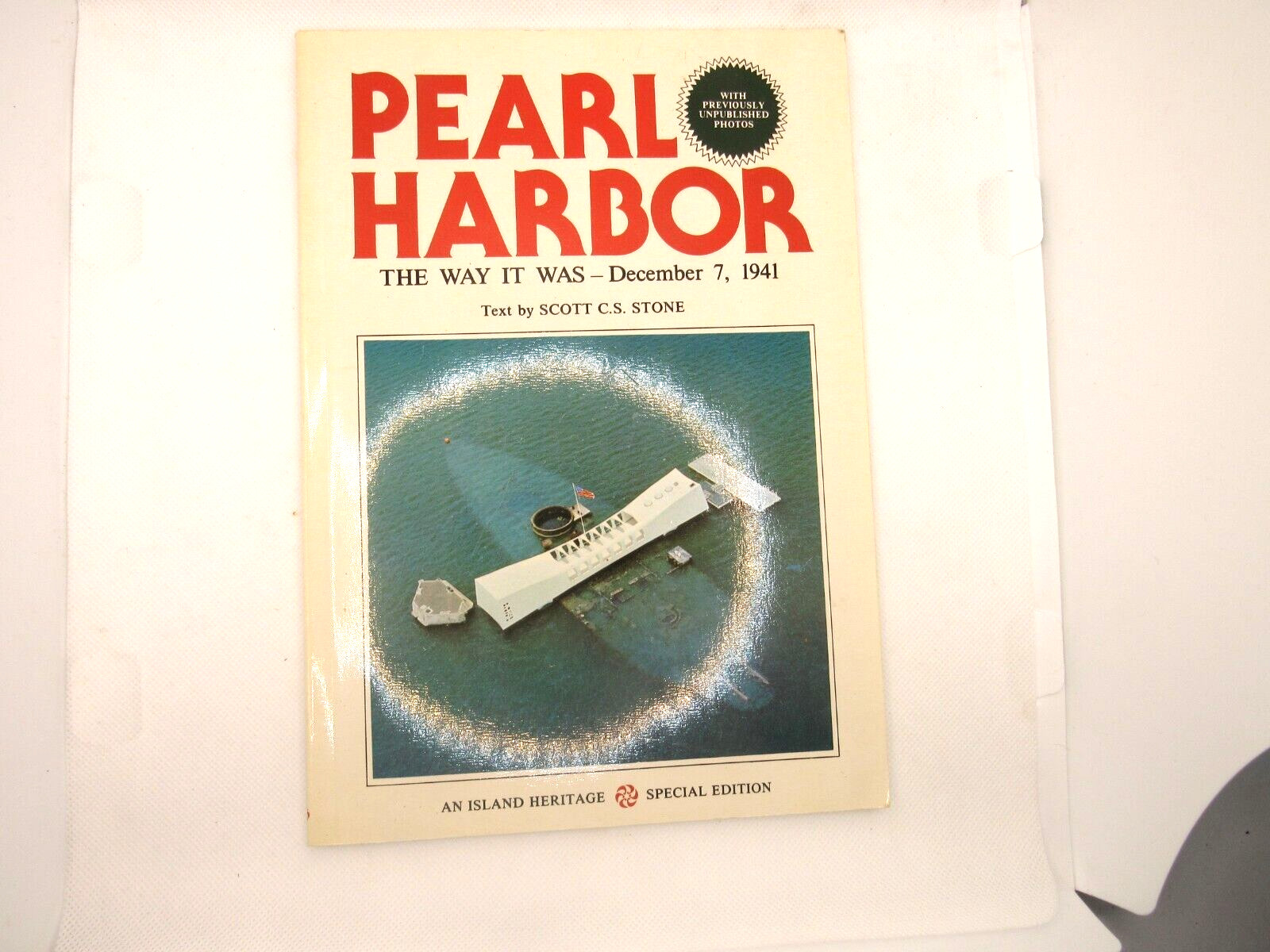 VTG Island Heritage Special Edition Pearl Harbor Dec 7th 1941 The way it was.