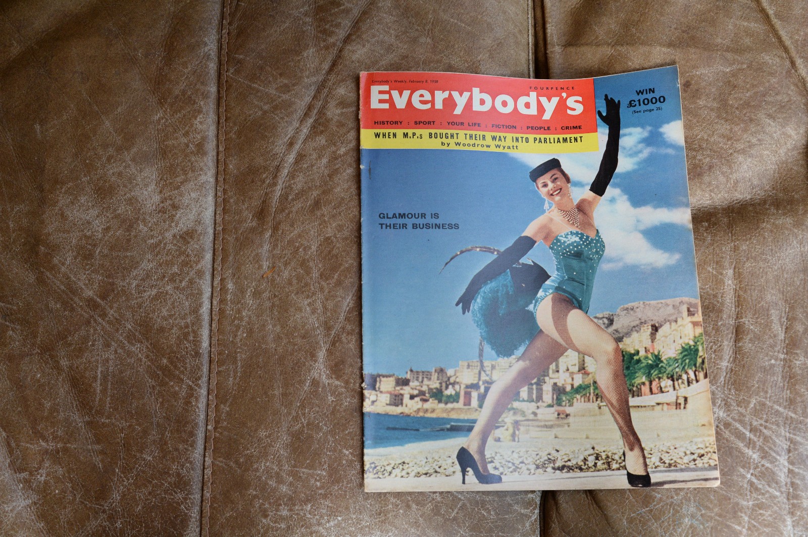Three Everybodys Weekly Magazines from 1957 and 1958