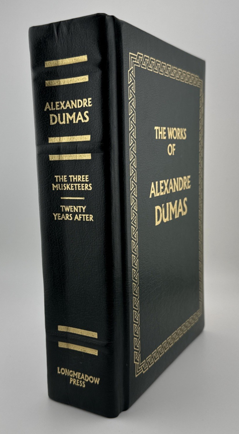 The Works Of Alexandre Dumas Longmeadow Press Leather Book