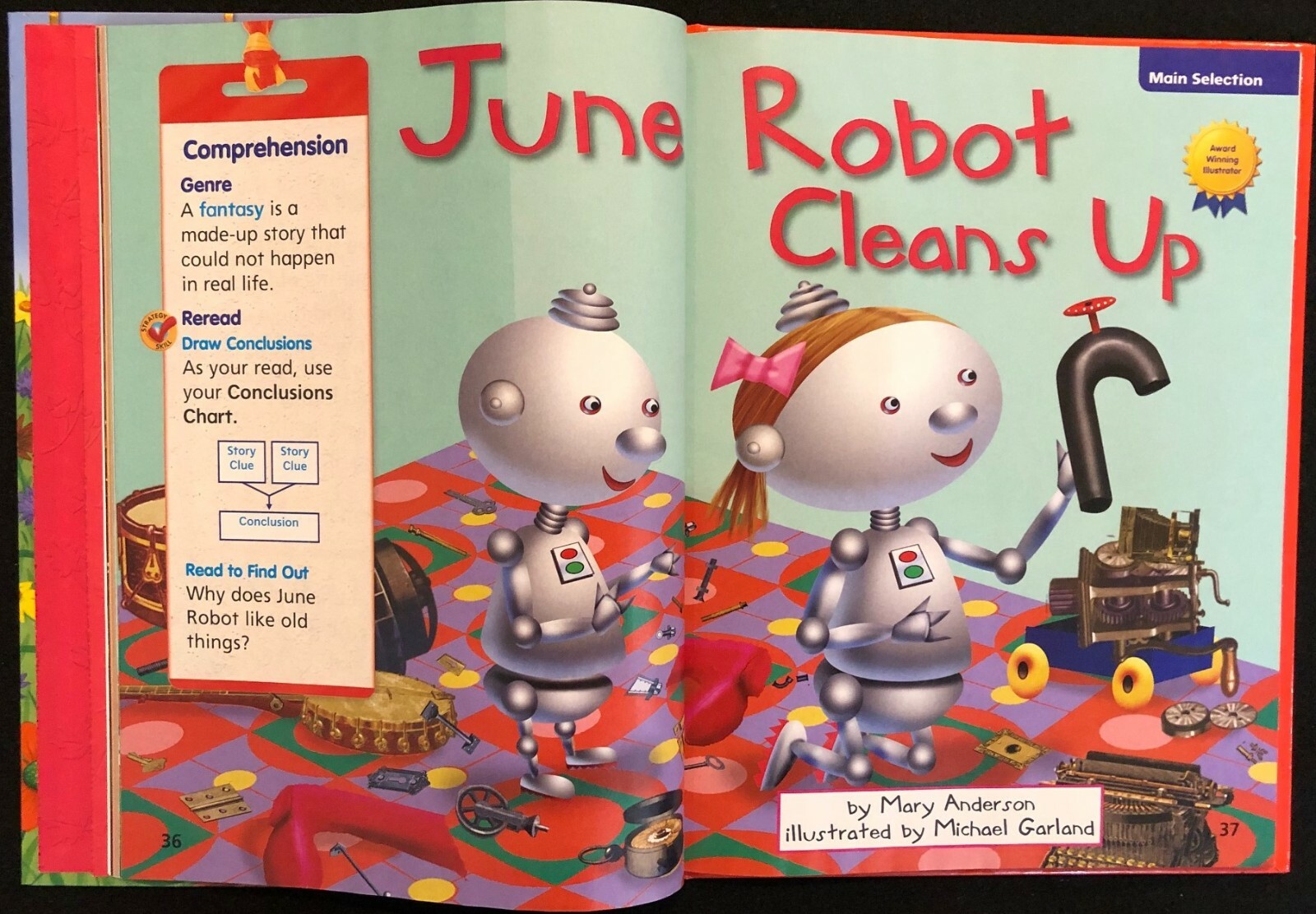 1st Grade – TREASURES – Reading/Language Arts Curriculum, Level 1.4 (1 book)