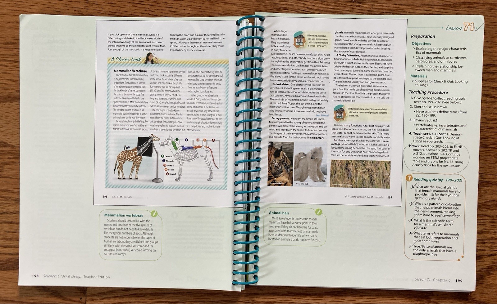 Abeka Science Order and Design Second Edition Teacher Edition Volumes 1 and 2