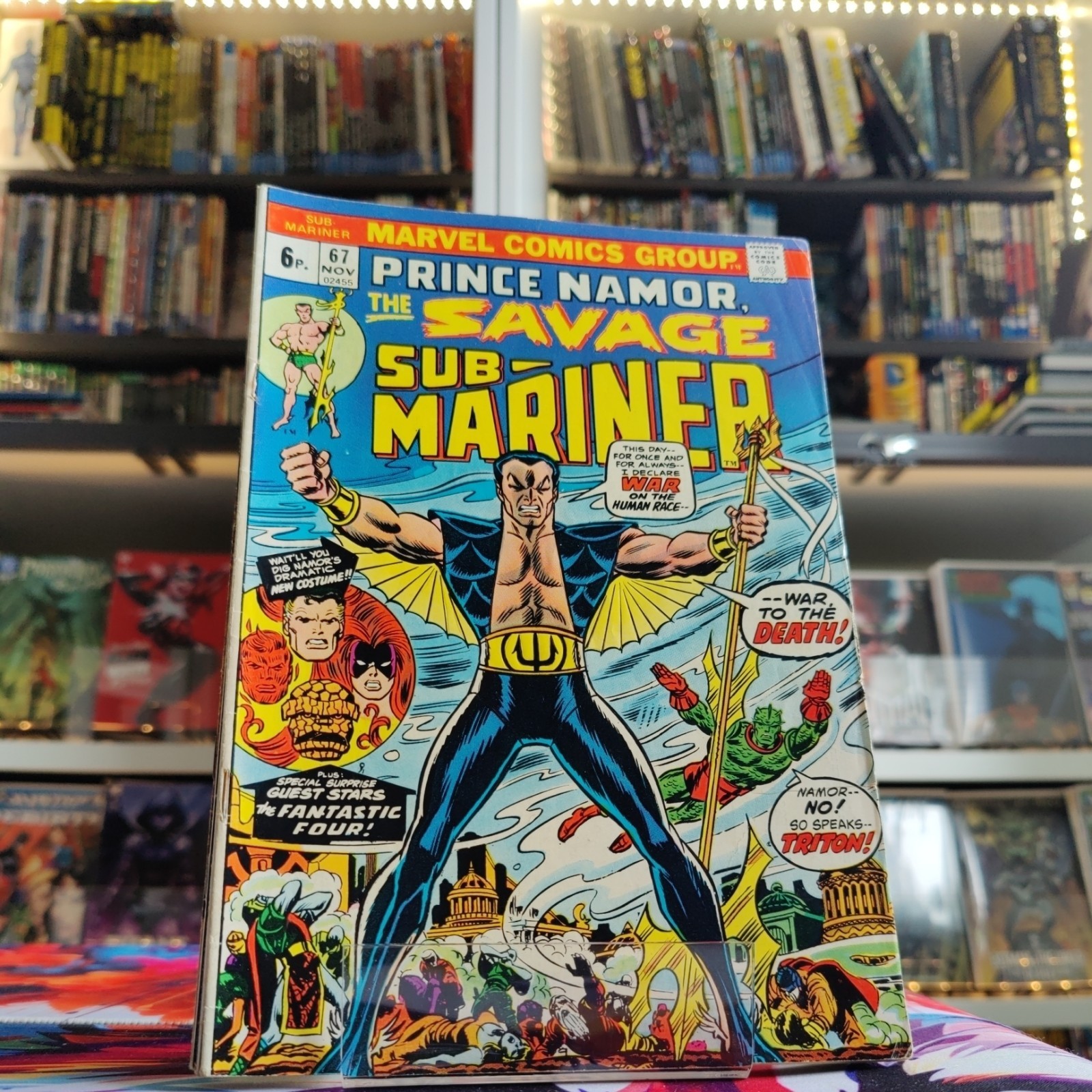 Marvel Comics Mix x 6 UK price Single Issue Comics Dr Strange Captain Marvel *O