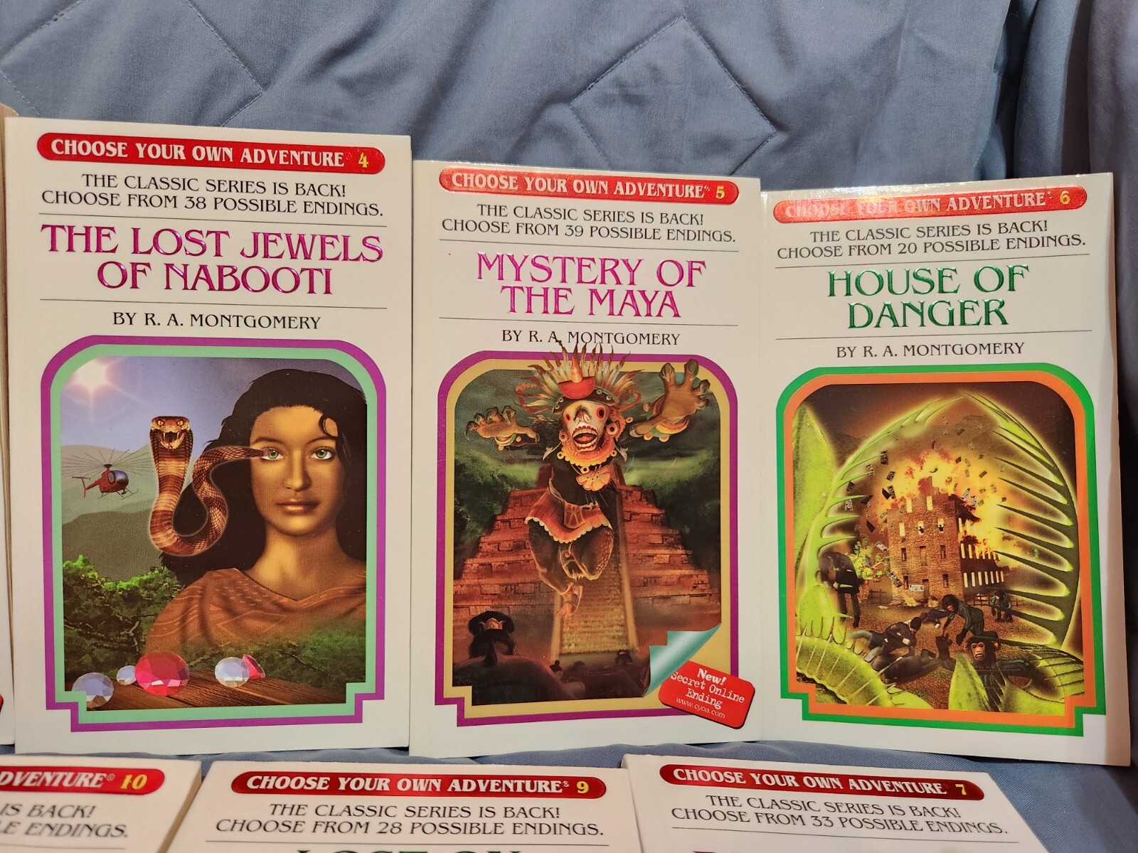CHOOSE YOUR OWN ADVENTURE Book LOT 11 CYOA 2005 Chooseco VTG RPG