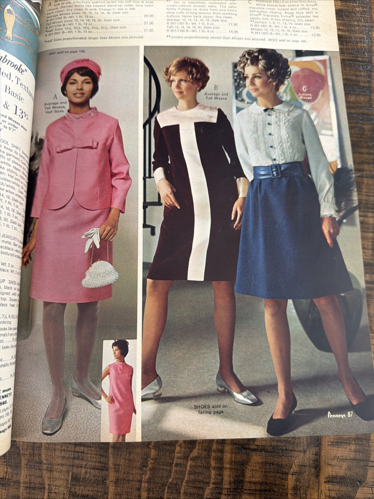 Penneys Fall & Winter Catalog 1968 Vintage 943 Pages