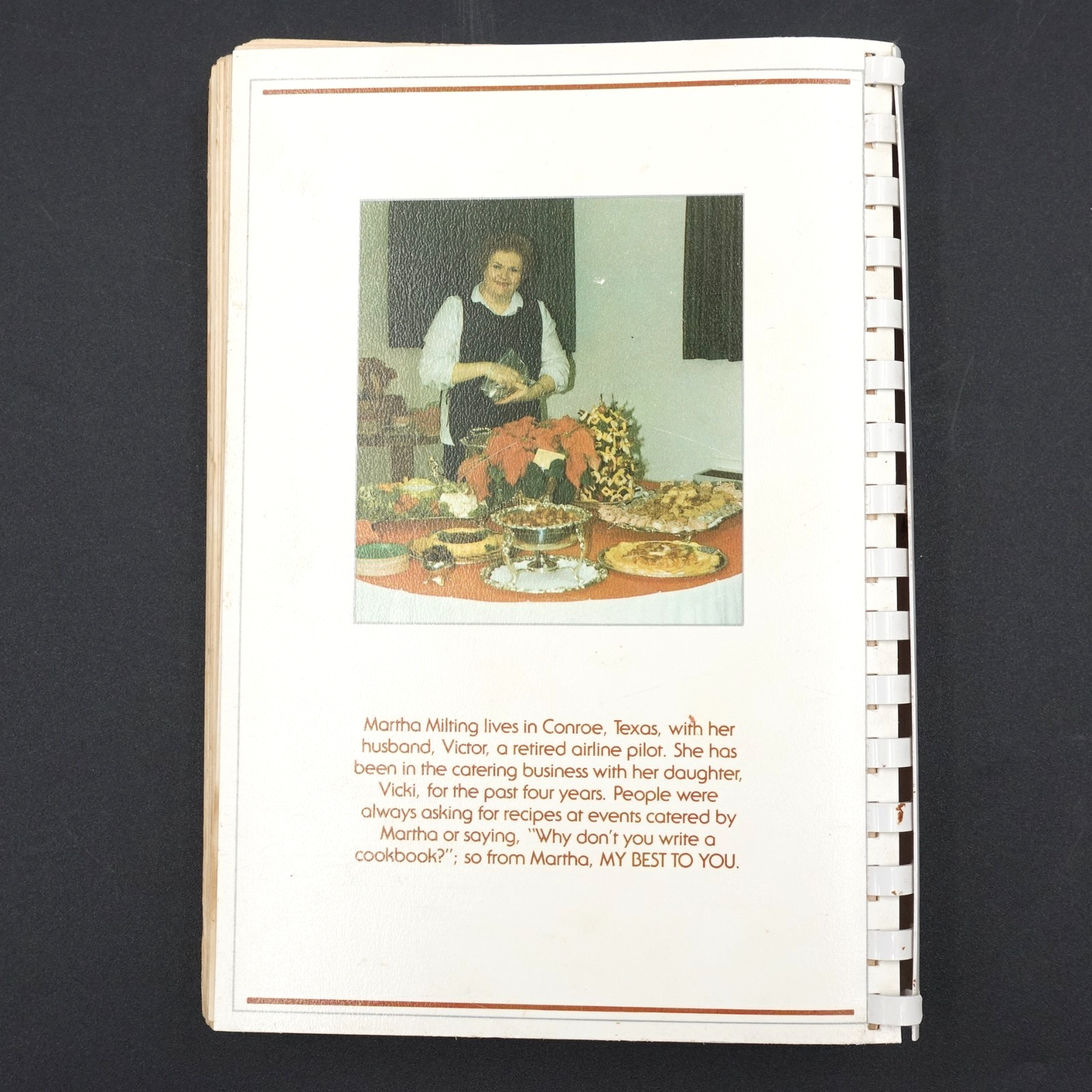 My Best to You by Martha Milting (1985, GBC Bound) GC 302 pages