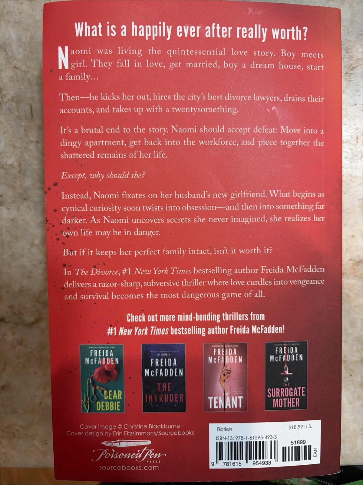 The Divorce, Barnes and Noble Exclusive Edition By Freida McFadden