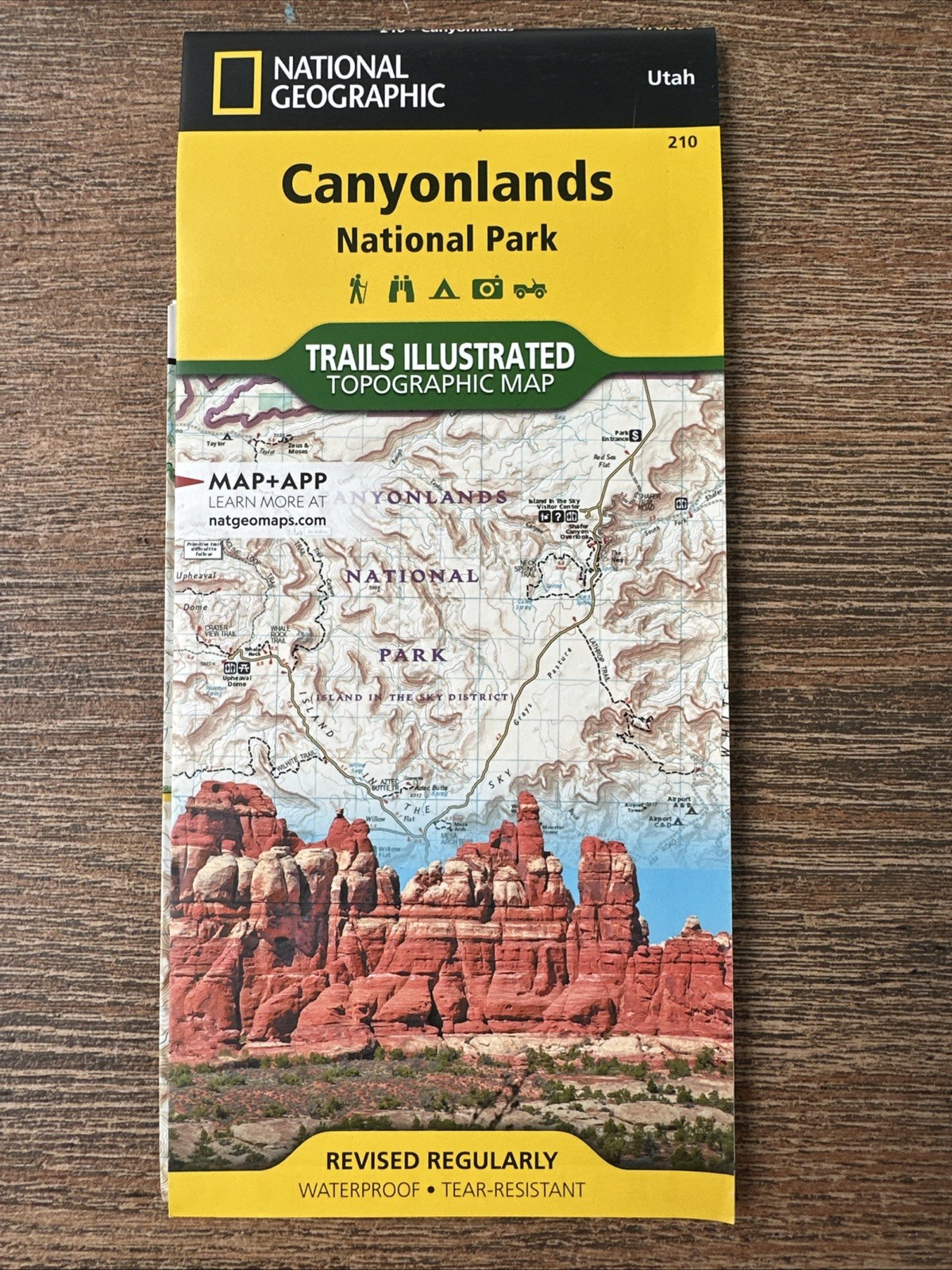 Canyonlands National Park Map : Trails Illustrated Maps by Nat Geo Nat Geo Maps