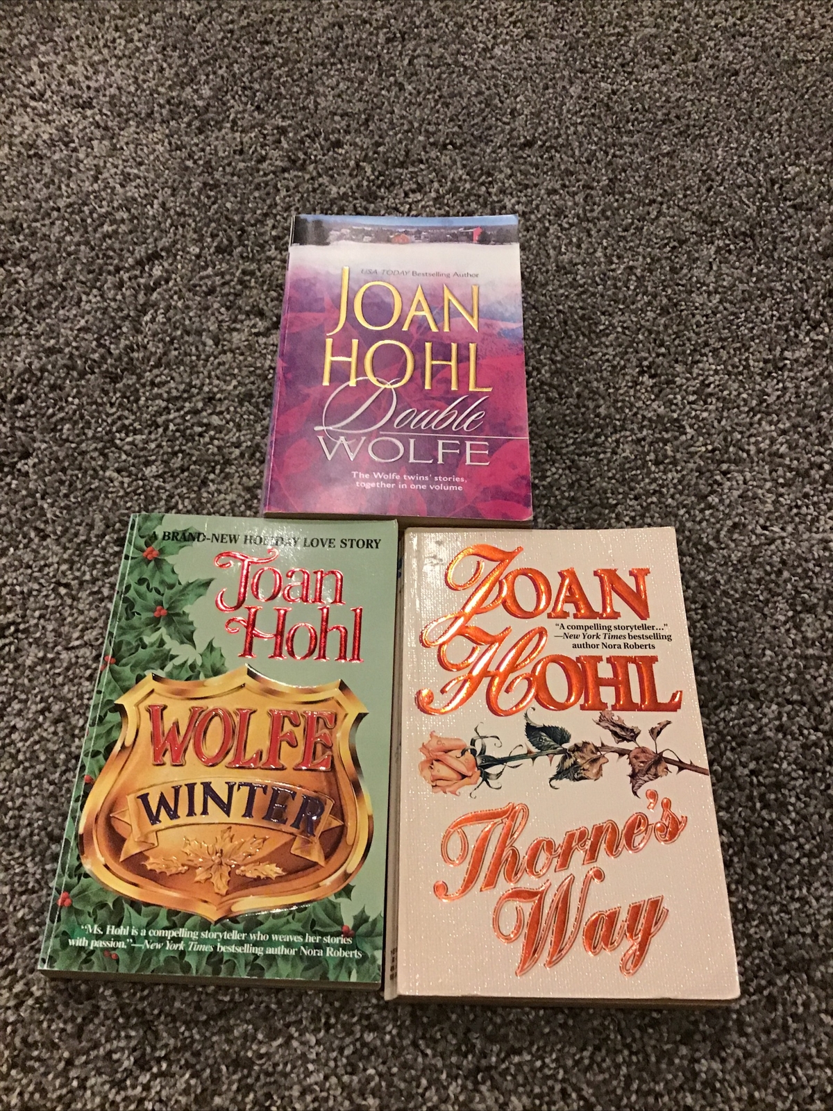 Joan Hohl – Lot Of 3 Paperback Books