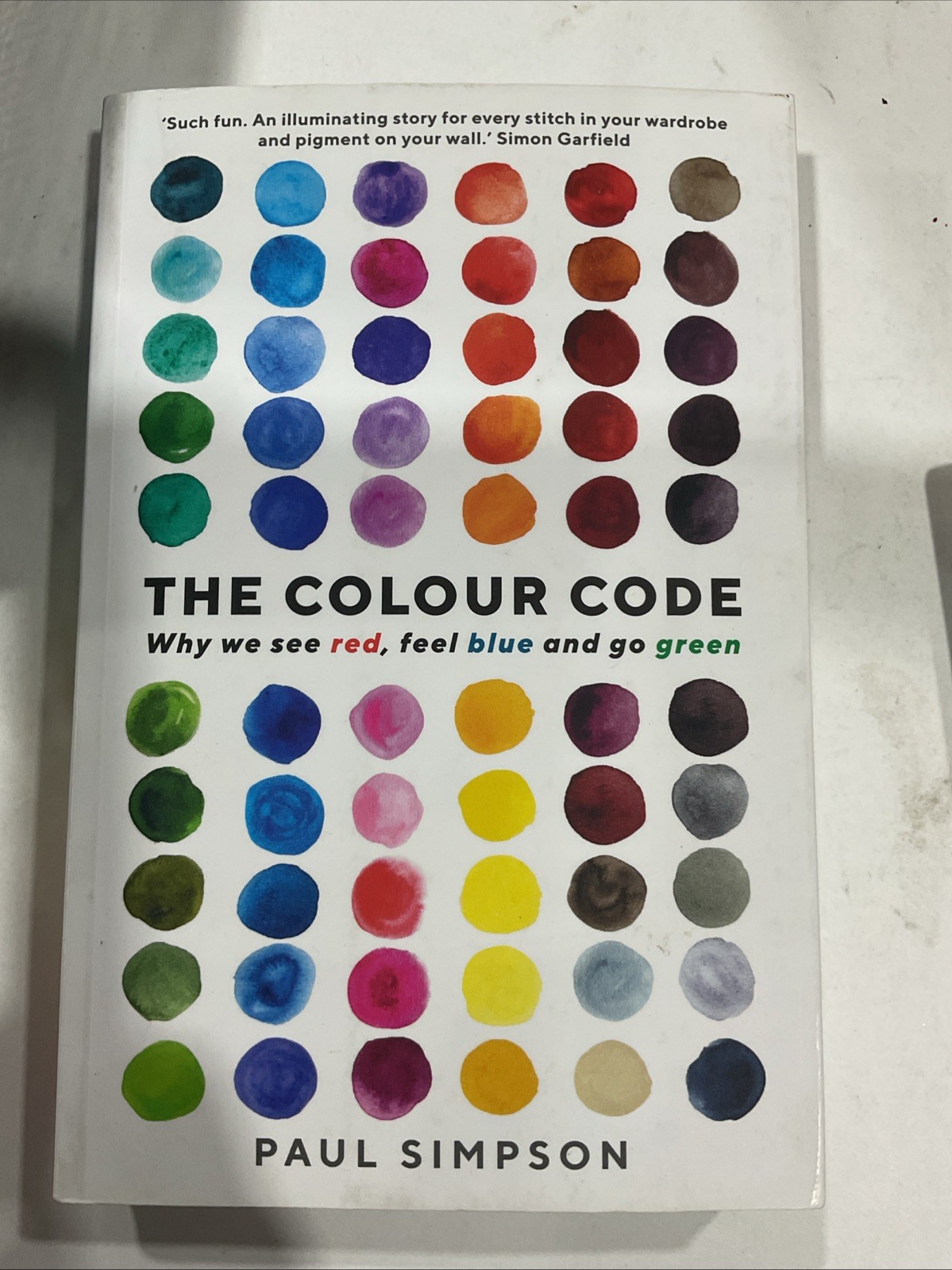 The Colour Code by Paul Simpson (2021, TPB) Profile Books