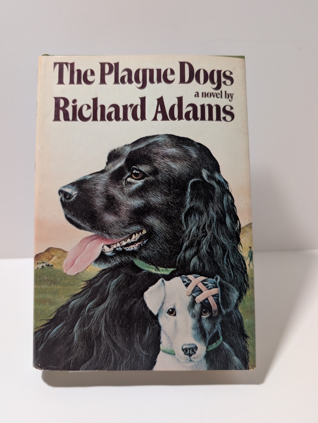 The Plague Dogs by Richard Adams HC BCE Satirical Adventure Novel 1978
