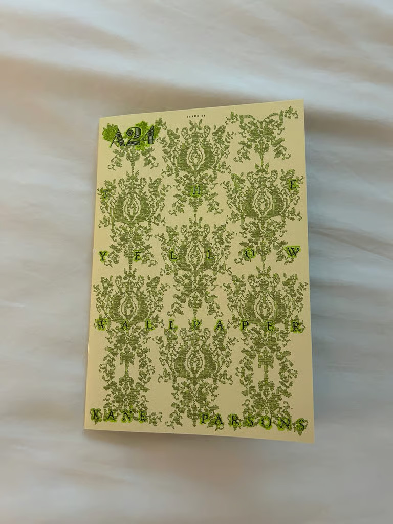 The Yellow Wallpaper Zine by Kane Parsons – A24 The Backrooms Kane Pixels