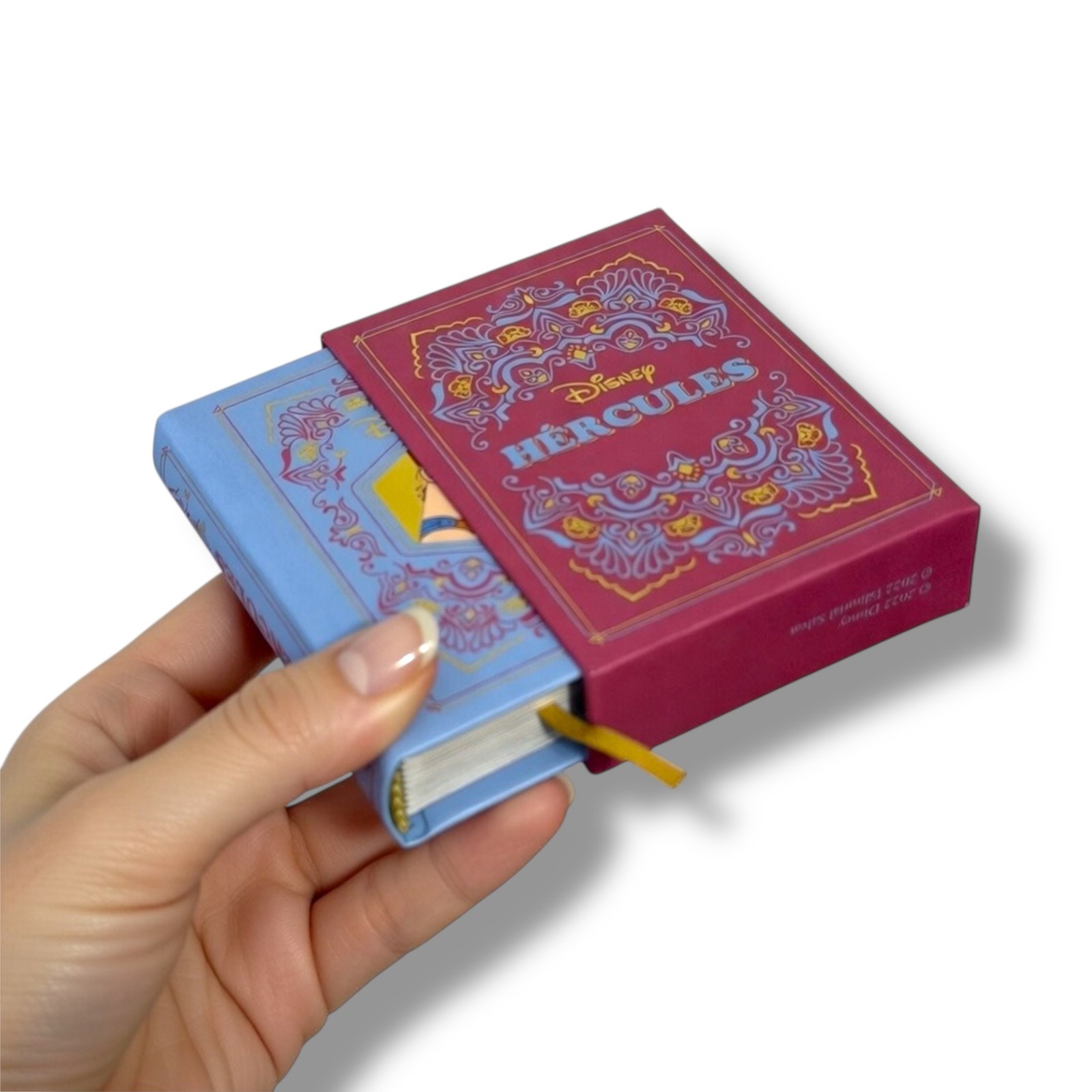Hércules Mini Book with slipcase, hardcover 190 pages color illustrated Dsiney