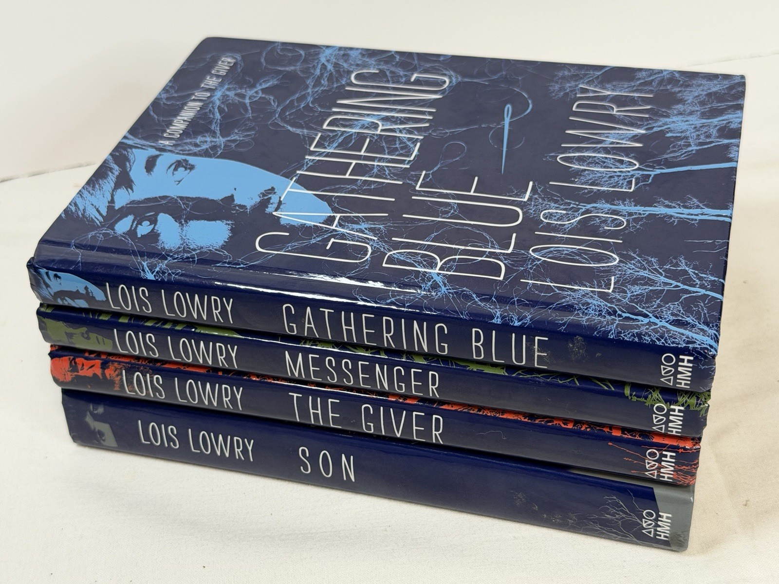 Lois Lowry The Giver Quartet Hardcover Set: The Giver, Gathering Blue + 2
