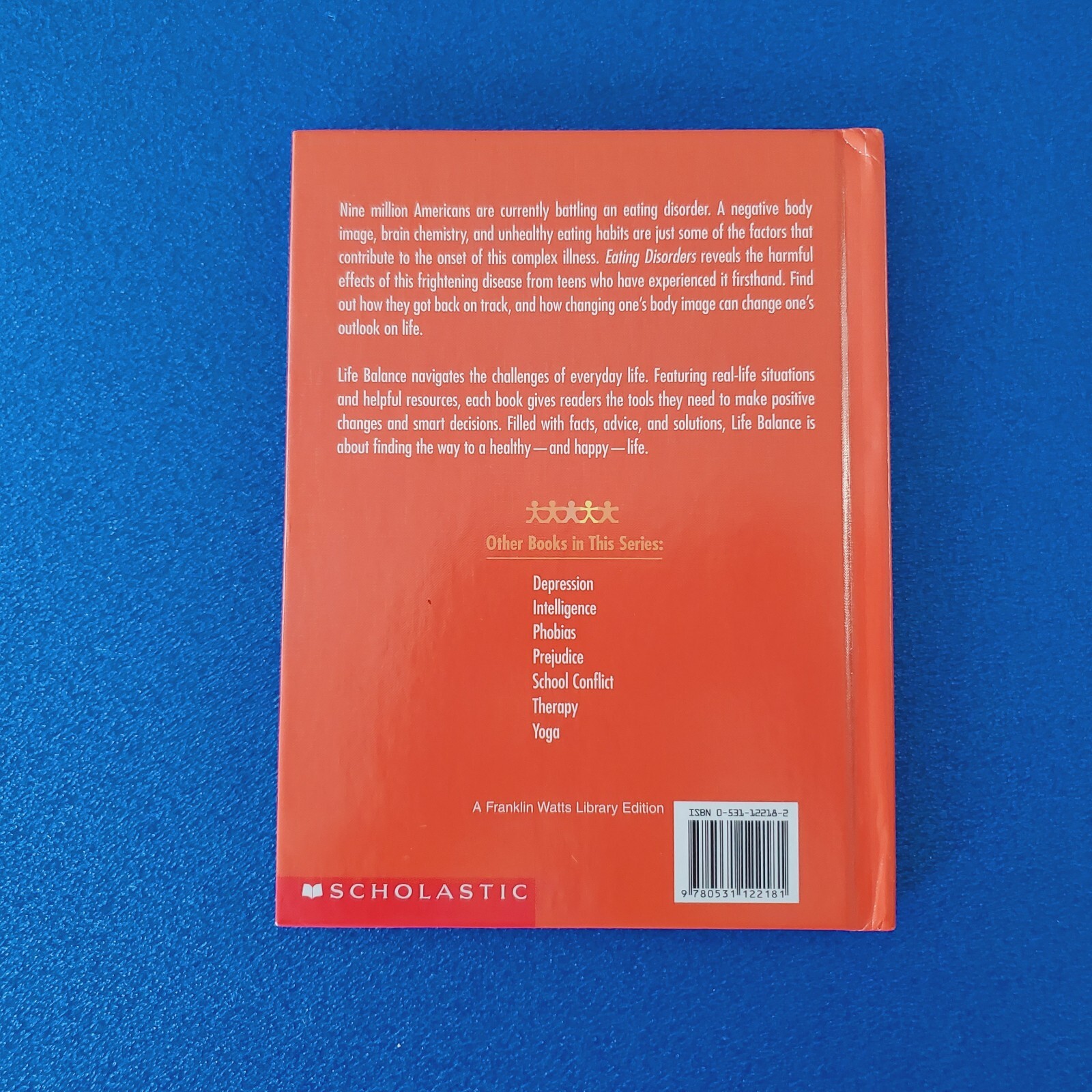 EATING DISORDERS HARDCOVER CHILDREN’S MENTAL ILLNESS REFERENCE BOOK SHIPS FREE