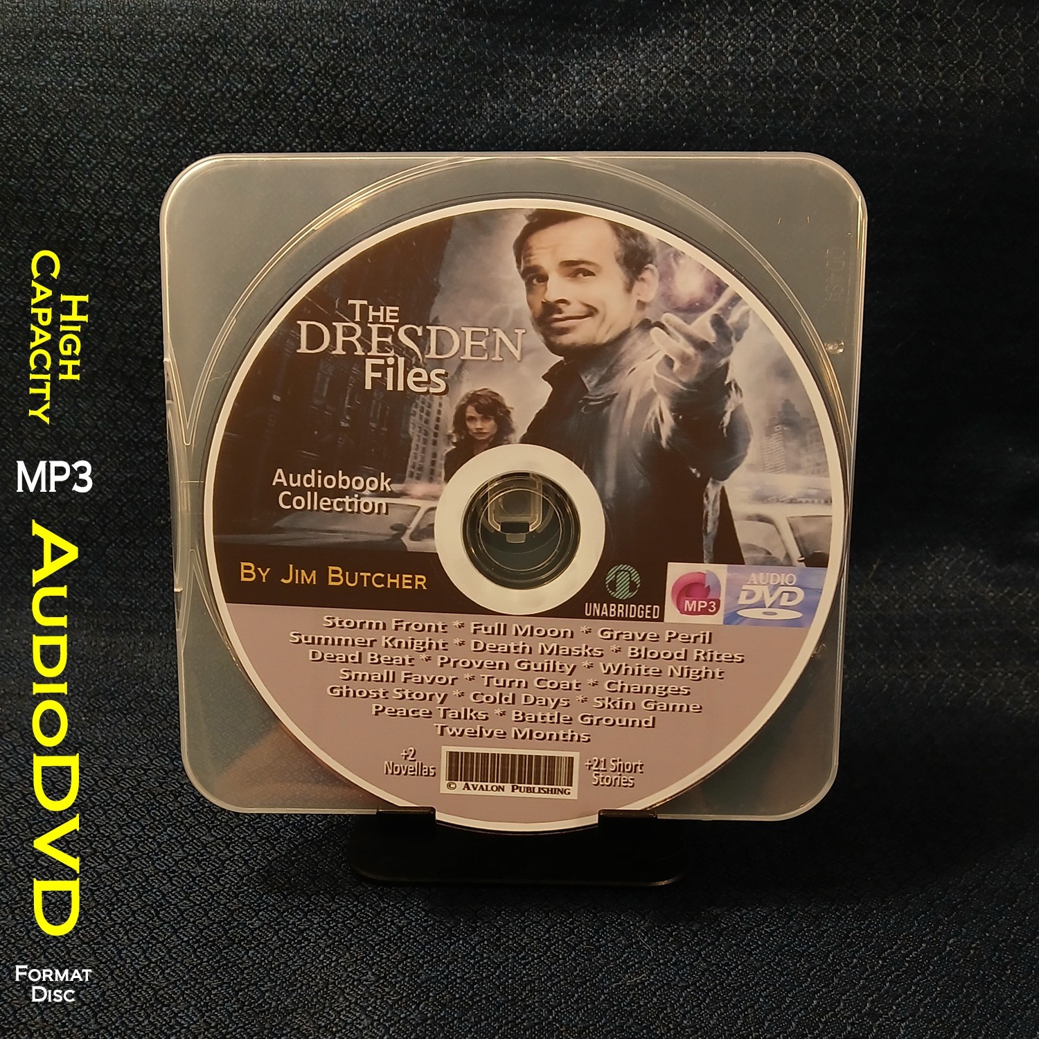 The DRESDEN FILES Series By Jim Butcher – 41 MP3 Audiobook Collection
