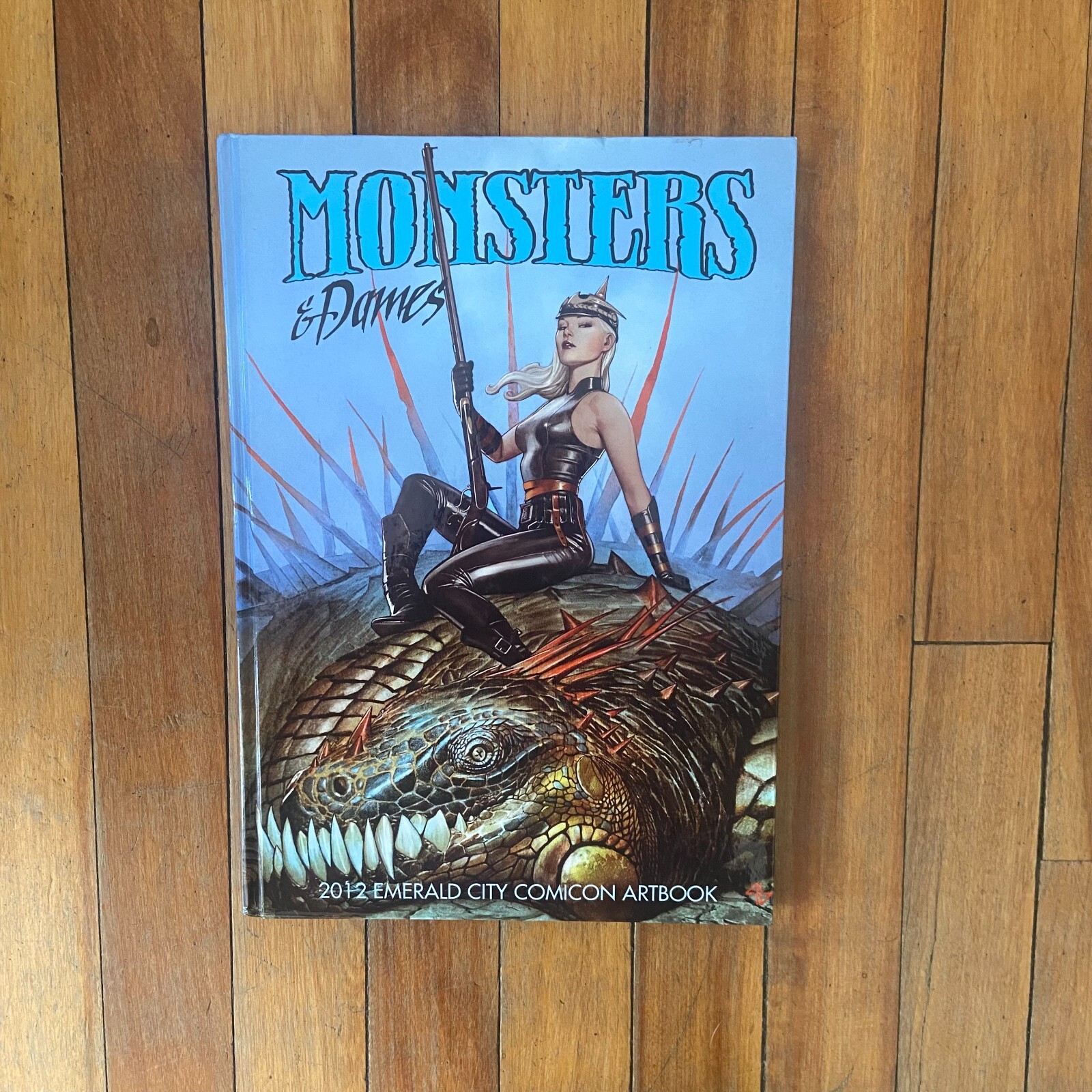 Monsters & Dames 2012 Emerald City Comicon Artbook Hardcover Initialed AP/1150