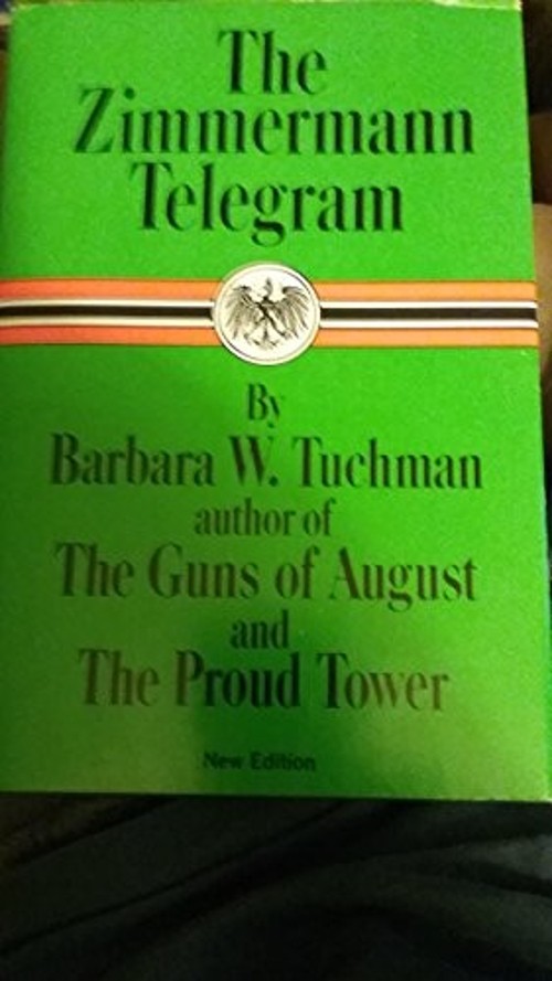 Zimmermann Telegram Board Books Barbara W. Tuchman